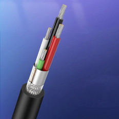 Kabel USB-kabel Typ B för herrskrivare - USB 2.0 Mäns 480mbps 1m svart