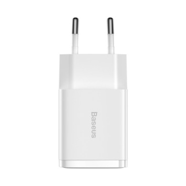 Liten kompakt 2x USB 10.5W Vitladdare
