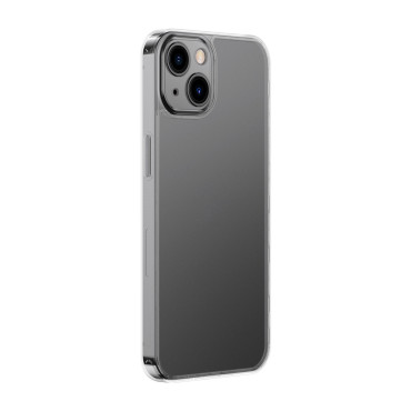 Case Cover voor iPhone 13 Rigid Housing met een GEL-transparant frame