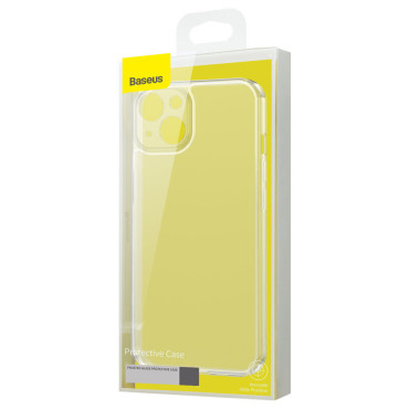 Case Cover voor iPhone 13 Rigid Housing met een GEL-transparant frame
