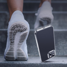 Case Cover voor iPhone 13 Rigid Housing met een GEL-transparant frame