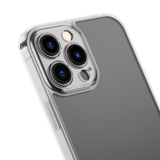 Case cover voor iPhone 13 pro rigide behuizing met een gel transparant frame