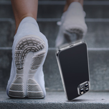 Κάλυμμα θήκης για iphone 13 pro άκαμπτο περίβλημα με μαύρο πλαίσιο γέλης