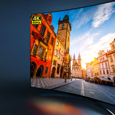2x displeja ieeja uz 1x displayPort izejas slēdzi 4K 1080p melns