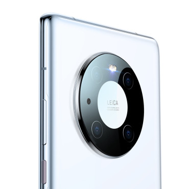 Foil sur le Huawei Mate 40 Pro 0.3mm Set de nettoyage transparent +. Ensemble de 2pcs.