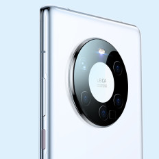 Foil sur la caméra Huawei Mate 40 Pro + 0.3mm Set de nettoyage transparent +. Ensemble de 2pcs.