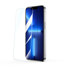 Herdet glass 9h til iPhone 14 på hele Knight 2.5d FS TG-skjermsettet 5 stk.