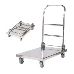 Folding platform trolley...