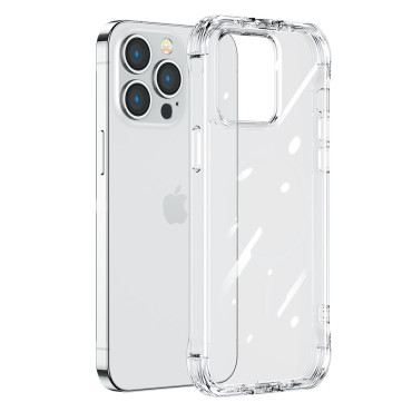 Κάλυμμα περίπτωσης για το iPhone 14 Pro Max θωρακισμένο περίβλημα με γάντζους διαφανή βάση