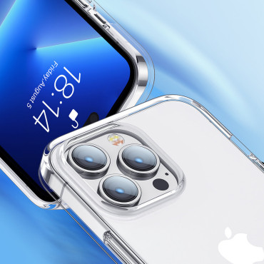 Prilagodljiv primer kaset za iPhone 14 Trajno ohišje primera Prozorna 14x