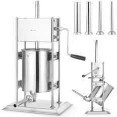 Stufferfüller für Wurst vertikale Edelstahl-Profi-Linie 10L - Hendi 282151