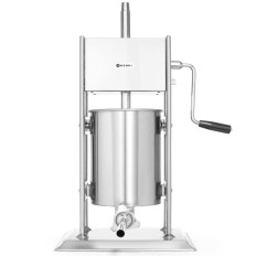 Stuffer Filler for Sausages Vertical stainless steel Profi Line 10L - Hendi 282151