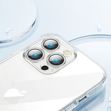 Juhtum iPhone 14 pluss vastupidavast korpus läbipaistev 14D