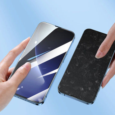 Kaljeno staklo Cijeli zaslon s montažnim okvirom za iPhone 14 plus 6.7 '' '