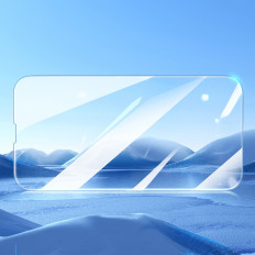 Πλήρης οθόνη γυαλιού με πλαίσιο τοποθέτησης για το iPhone 14 συν 6.7 ''