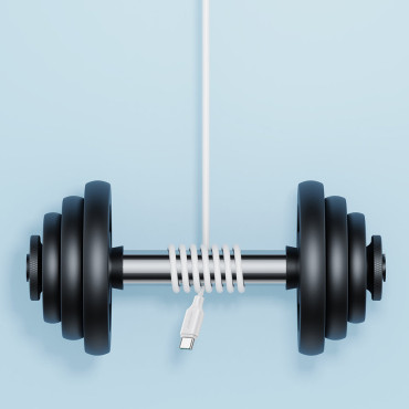 USB φόρτισης και καλώδιο μετάδοσης δεδομένων - τύπου USB C 3A 2m μαύρο