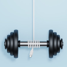 USB nabíjení a přenos dat kabelu - USB typ C 3A 2m černá