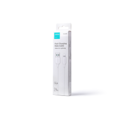 Kabel för lastning och överföringsdata iPhone USB - Lightning 2.4a 2m vit