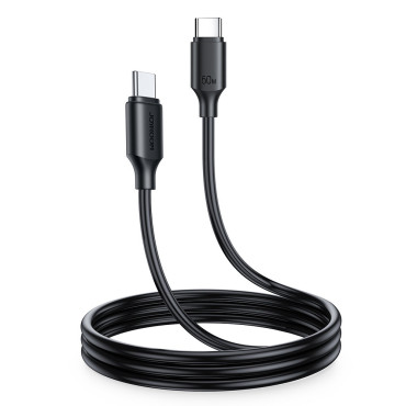 Cabo USB-C de cabo - USB-C 480MB / S 60W 1M Preto