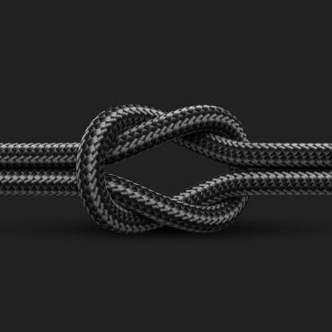 3in1 kabel USB kabel - USB-C / Lightning / Micro USB 3.5 A 1.2m Črna