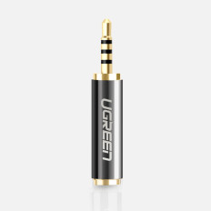 Adapter Adapter Jack Adapter 2.5mm Man till Jack 3.5mm Kvinnlig svart