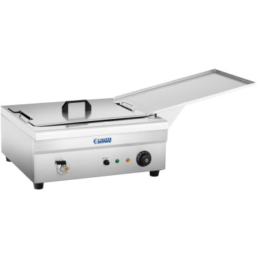 Frituurbreek voor vis donuts met een druppelplank 3200W 230V 14L