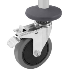 Carrello del cameriere Horeca 3 ripiani fino a 150 kg