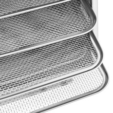 Professionele droger dehydrator voor voedsel 8 grates 29x29cm 22L 800W