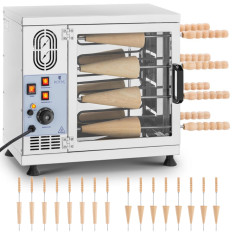 Bake stroj za madžarski Trdelnik Knoss 300C 3500W 230V