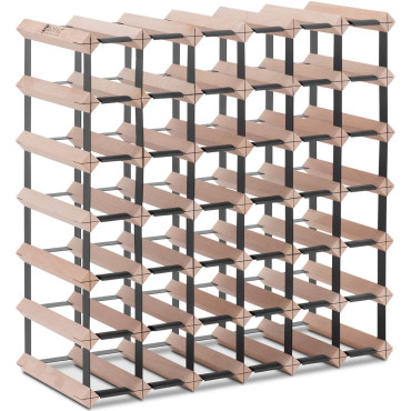 Elegant vinstativ stål og...