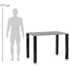 Montažna miza do 1000 kg 120x80cm