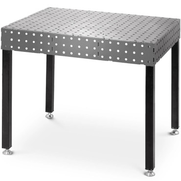 Mesa de montaje con borde a...