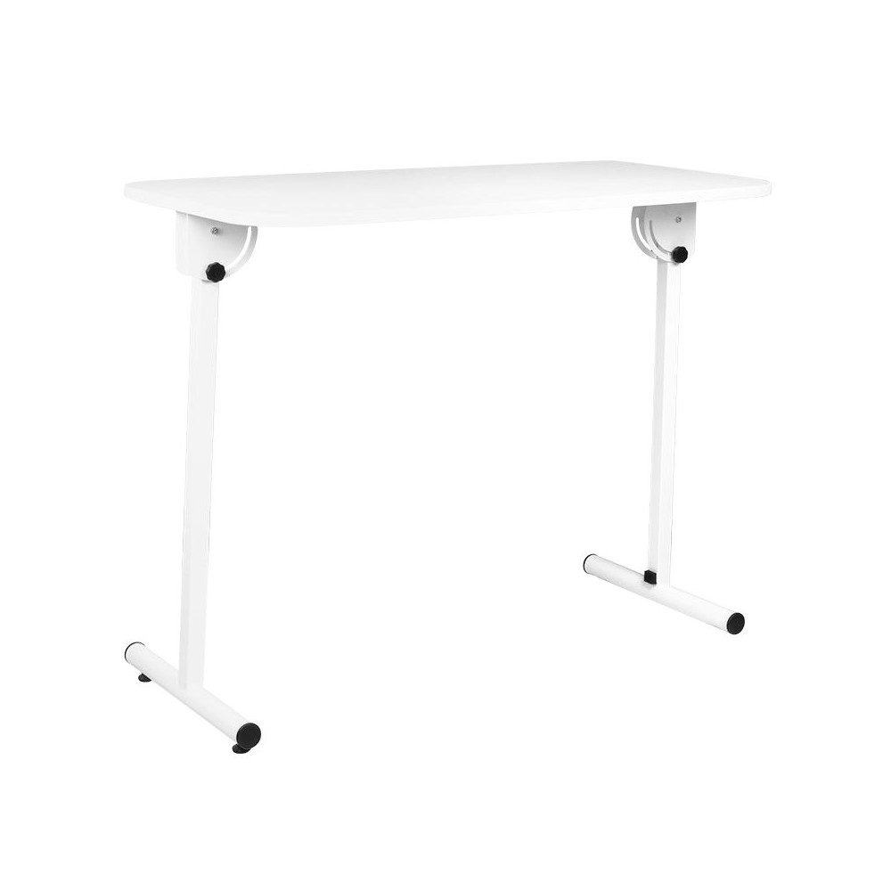 Scrivania mobile pieghevole Activeshop — vista frontale