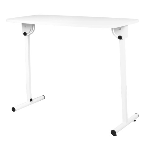 Mesa móvil plegable Activeshop — vista frontal