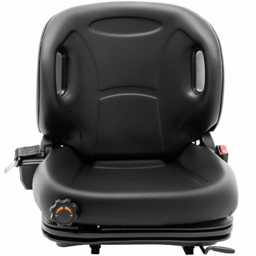 Sittjusterbar traktor med suspension och 50x50cm ränder