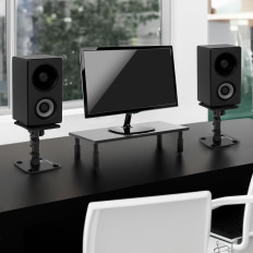 Station Base na prenosnem zvočniku monitorja z visokim nastavljivim in naklonom