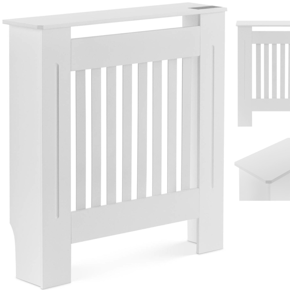 Casos cobrem para radiador radiador 78x82cm branco