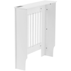 Gevallen dekking voor radiator radiator 78x82cm wit