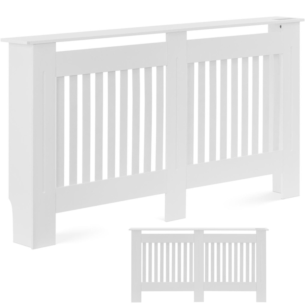 Pokritja za maske za radiatorski ohišje radiator 152x82cm bela