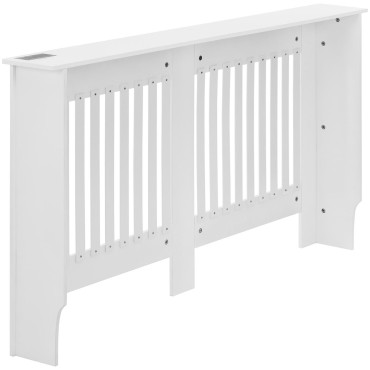 Máscaras cobrem para radiador Radiador 152x82cm branco
