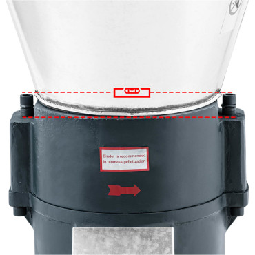 Peleciarka Granulator za krmo z električnim motorjem 11KW 300-400 kg / h