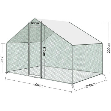 Cuelo Free Care Cuting Kurczat 309x200x205cm