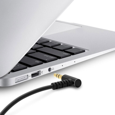 AUX AUX AUX AUX KABELY AUX KABEL 3.5mm 1m čierna