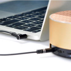 AUX AUX AUX AUX KABELY AUX KABEL 3.5mm 1m čierna
