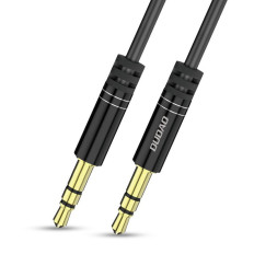 Stretchable Cable Audio Cable Aux Mini Jack 3.5mm Jarná 150 cm čierna