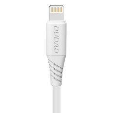 Kabeļu kabelis iPhone USB - Zibens 5A 2m balts