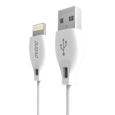 Kabelkabel til iPhone USB - Lyn 2.1a 2m Hvid