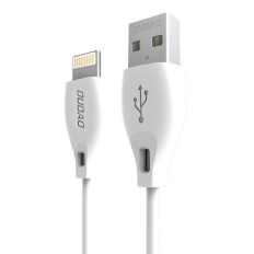 Kabelkabel til iPhone USB - Lyn 2.1a 2m Hvid