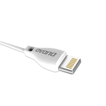 Kabelkabel til iPhone USB - Lyn 2.1a 2m Hvid