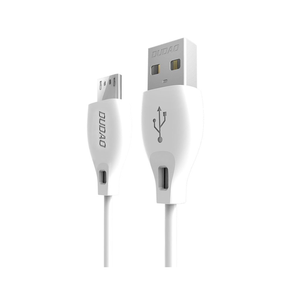 USB-kaabli kaabel - mikro-USB 2.4a 1m valge